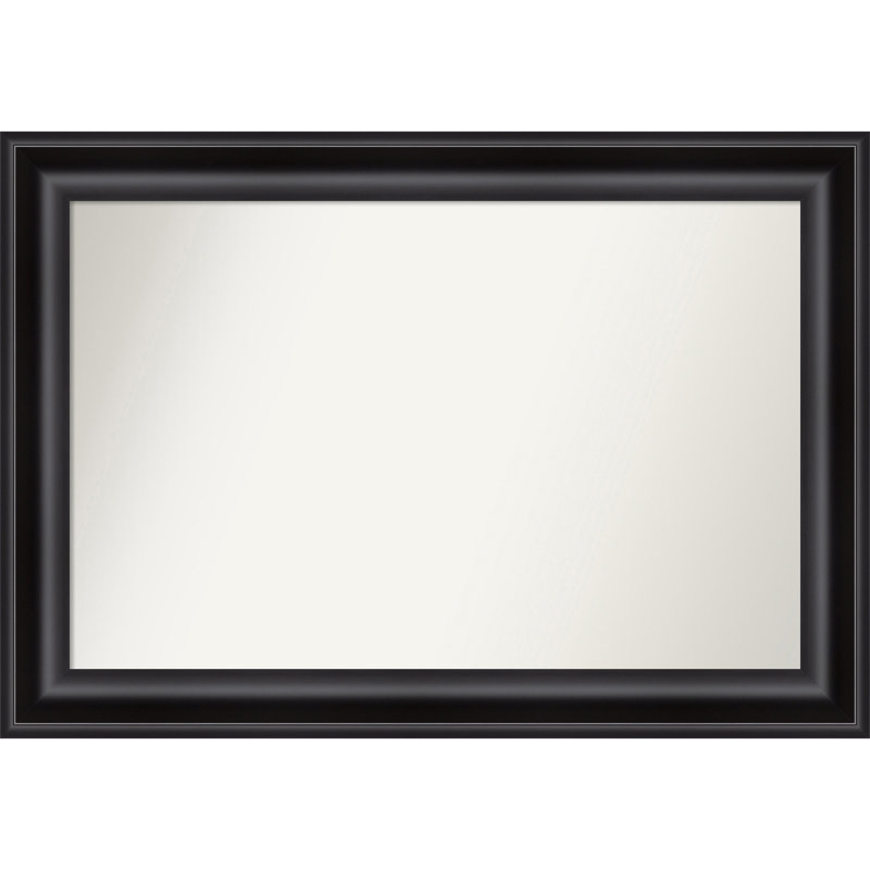 Miroir d'appoint mural en plastique Churchton, 27,75 po x 39,75 po