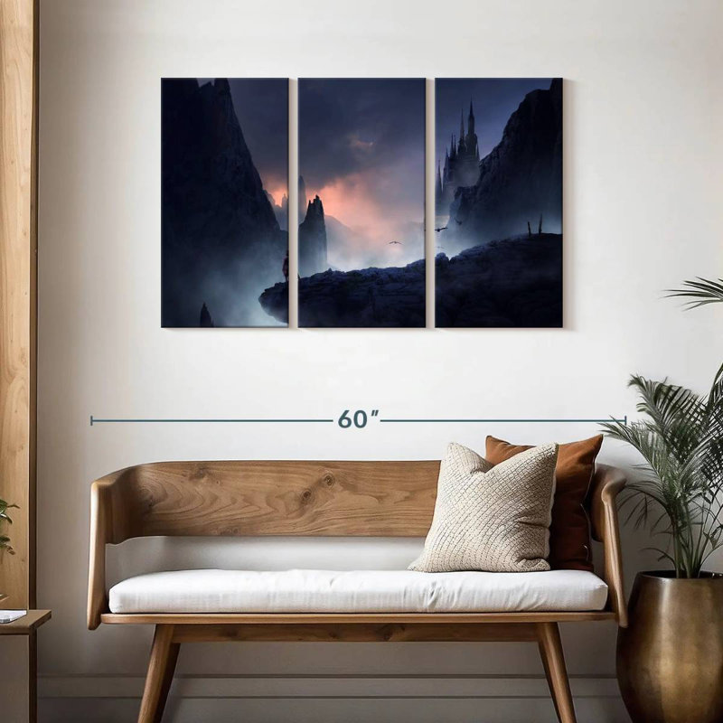 Kelan Warrior Dreamscape, 28" H x 45" W