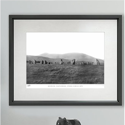 Keswick, Castlerigg, Stone Circle 1895 by Francis Frith - Single Picture Frame Print
