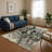 Premium Machine Washable Ralston AMF1936 Abstract Rug-2053771301