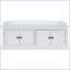 Banc de rangement avec 4 portes, tablettes réglables et coussin amovible-133331865-133331866