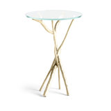 Brindille Glass Top Accent Table