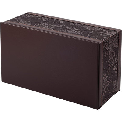Antique PU Leather Tissue Box Holder Cover Rectangular Napkin Case Dispenser,Home Office Car Tissue Holder With Magnetic Bottom,Facial Tissue Organizer (Retro)