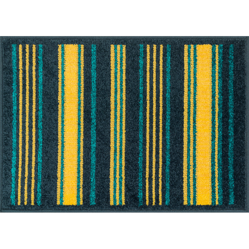 Laudenslager Striped Indoor Rug, Rectangle 2'5" x 3'9"