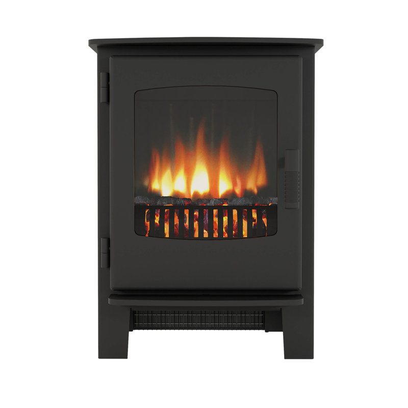 Desire Freestanding Timber Electric Stove, 58.7" H x 43" W x 29.2" D