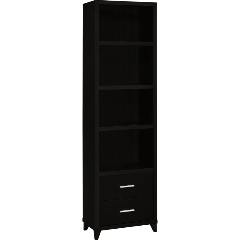 Brown Cappuccino Media Display Tower - Showcase Your Belongings Customizable Organization For Needs
