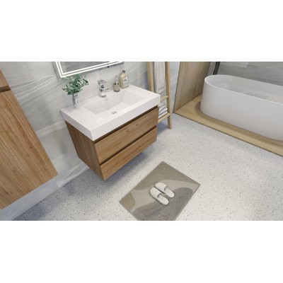 Ensemble de meuble-lavabo simple mural 36 po Mitul