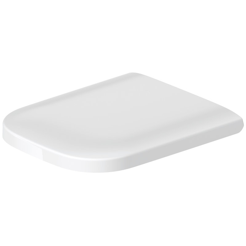 Duravit Happy D.2 Plastic Elongated Toilet Seat, Elongated
