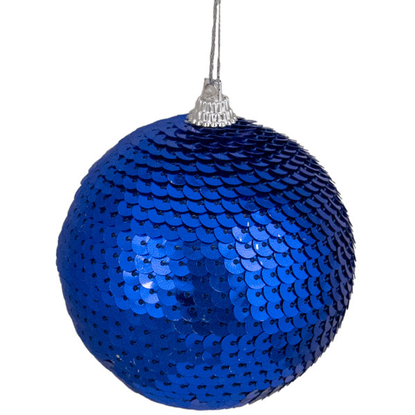 Northlight Sequin Shatterproof Ball Christmas Ornament 3