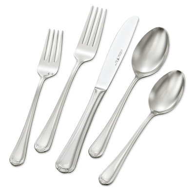 Alcea 53 Piece Flatware Set Polished
