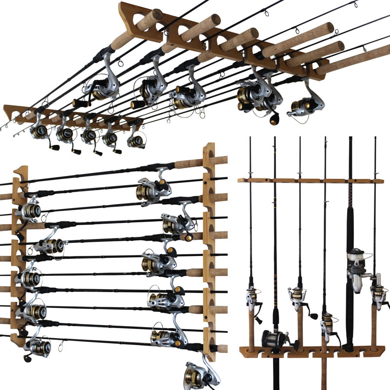 11 Rod Vertical/Wall/Ceiling Rod Rack
