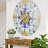 Wall Clock Oversized 36" for Living Room with Real Moving Gears Italy Style-91717528