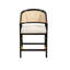 Royce 38" Tall Counter Stool, Black