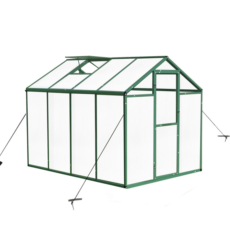 Base surélevée en polycarbonate à effet de serre 6 x 8 pi nouvellement commercialisée