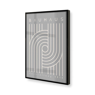 Bauhaus 1919, reproduction d'harmonie linéaire