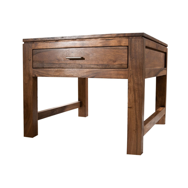 Shaman Solid Wood End Table