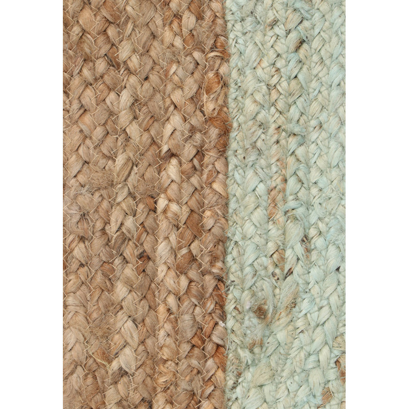 Round Webbe Geometric Hand Woven Area Rug, Round 200cm