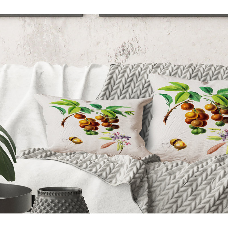 Coussin Rectangle, Vintage Fruits III - Farmhouse