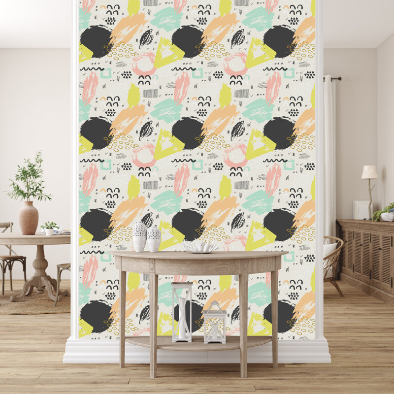 Panneau de papier peint, Vinyle, L 10,4 po x l 25 po