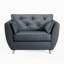 Marylin Leather Snuggle Chair-1367360251-1369066680