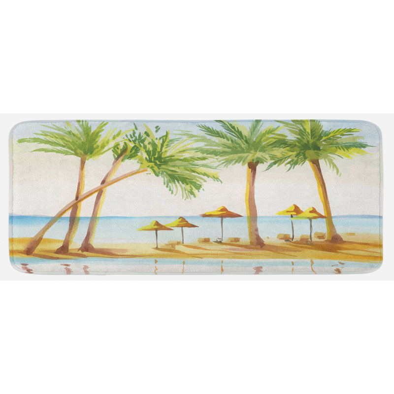 Tapis de cuisine tropical