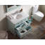 Ensemble de meuble-lavabo simple 34 po avec miroir Nallely-23508448