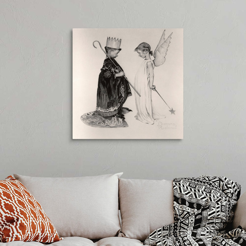 Art mural sur toile, Toile tendue, H 30 po x l 30 po x P 1,25 po