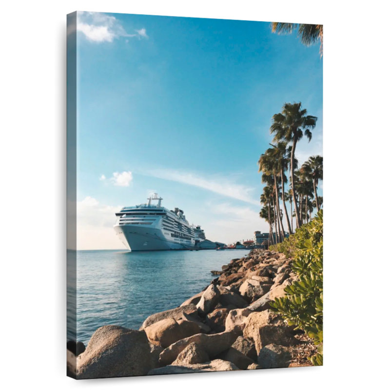 Mehar Aruba Cruise Ship, 51" H x 34" W