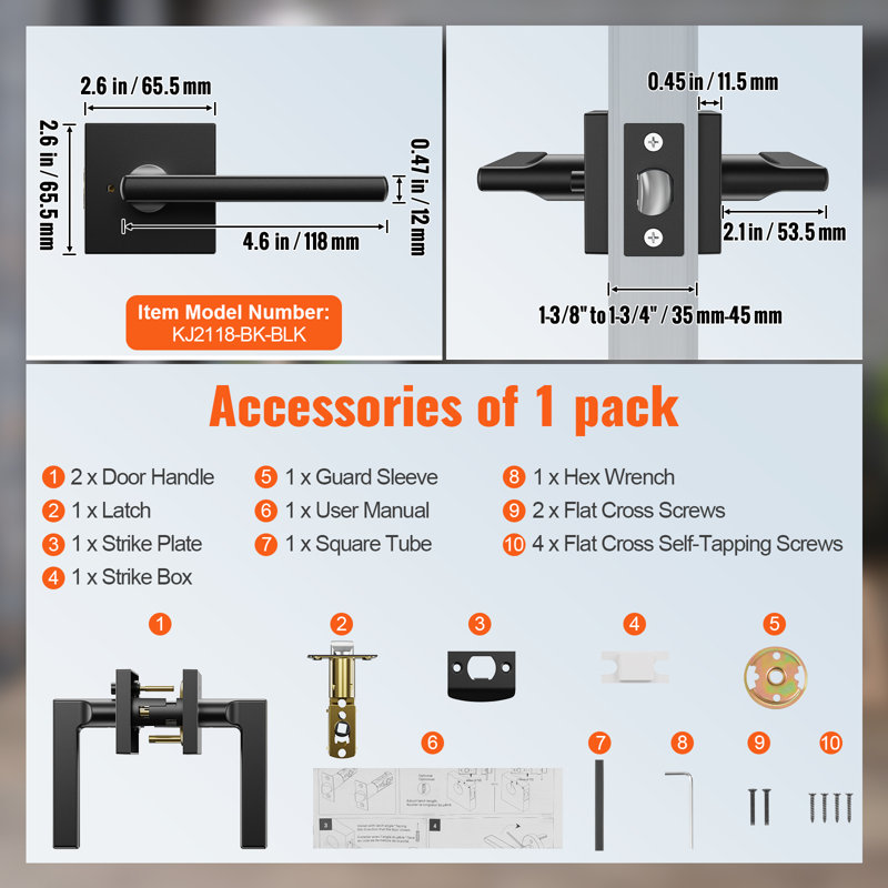 Keyless Entry Door Lever