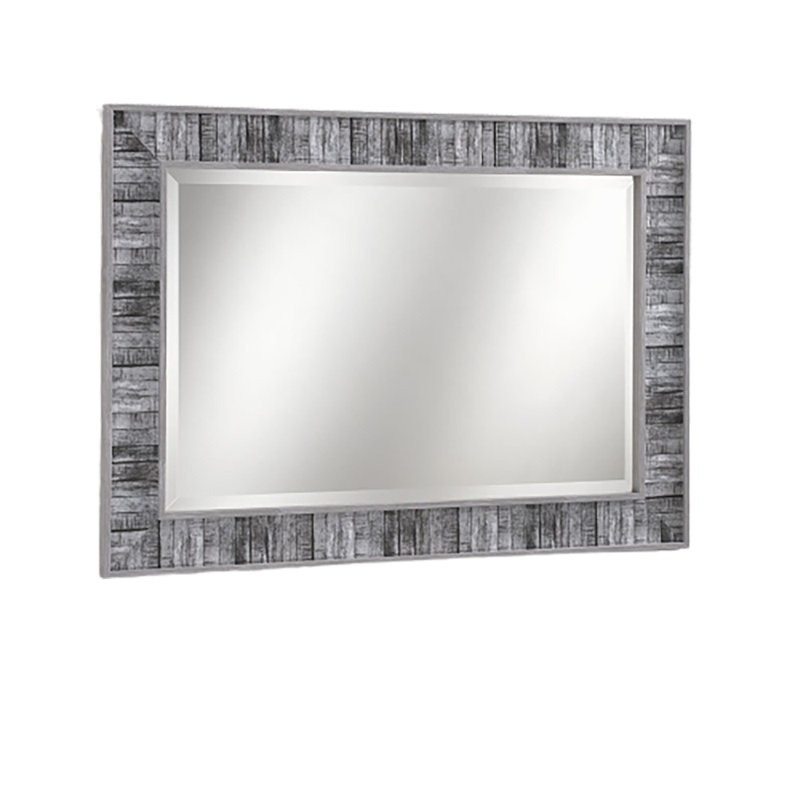 Conkle Mirror, 105.6cm H x 75.1cm W, Grey
