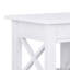 Table de bout carrée contemporaine en bois massif l 21 po avec tiroir Kitchener-1099358266-1147346161