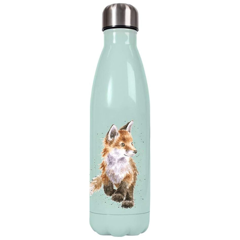 Wrendale Designs 500ml Stainless Steel Wide Mouth Water Bottle