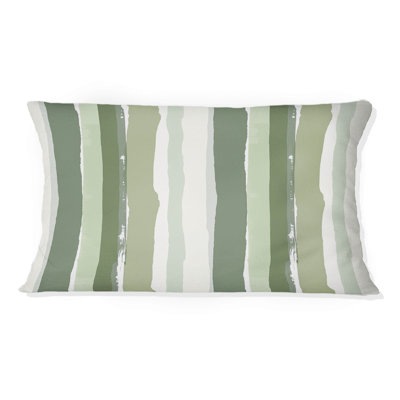 Coussin lombaire Green Stripes II