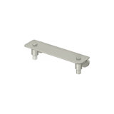 Deltana BBS2018-15 12" Length Sobe Series Contemporary Bathroom Shelf Satin Nickel