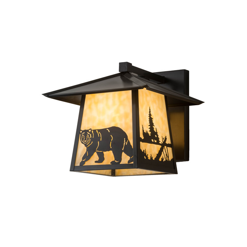Rustic Lodge 1 - Light Outdoor Wall Lantern