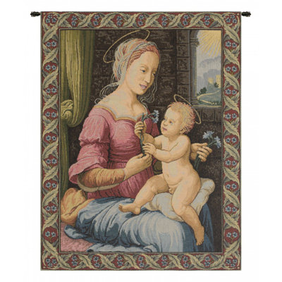 Loom Woven Cotton Blend Wall Hanging
