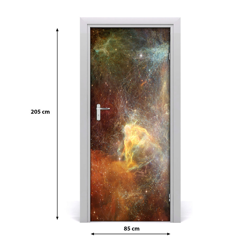 Space Door Decal
