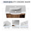 Wall-mounted Multifunctional Storage Bathroom Vanity with Soft-close Door and Open Shelves-133488871-133488873