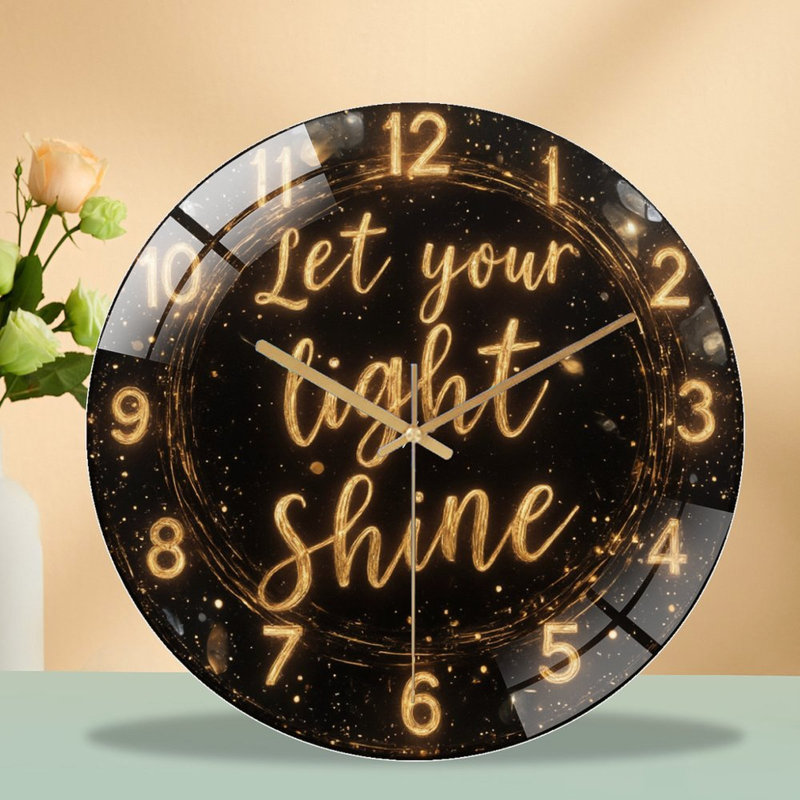Horloge murale 12 po