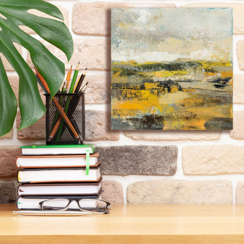 "Epic Graffiti" Avant le printemps 1 "par Silvia Vassileva, art mural sur toile, 12 po x 12 po
