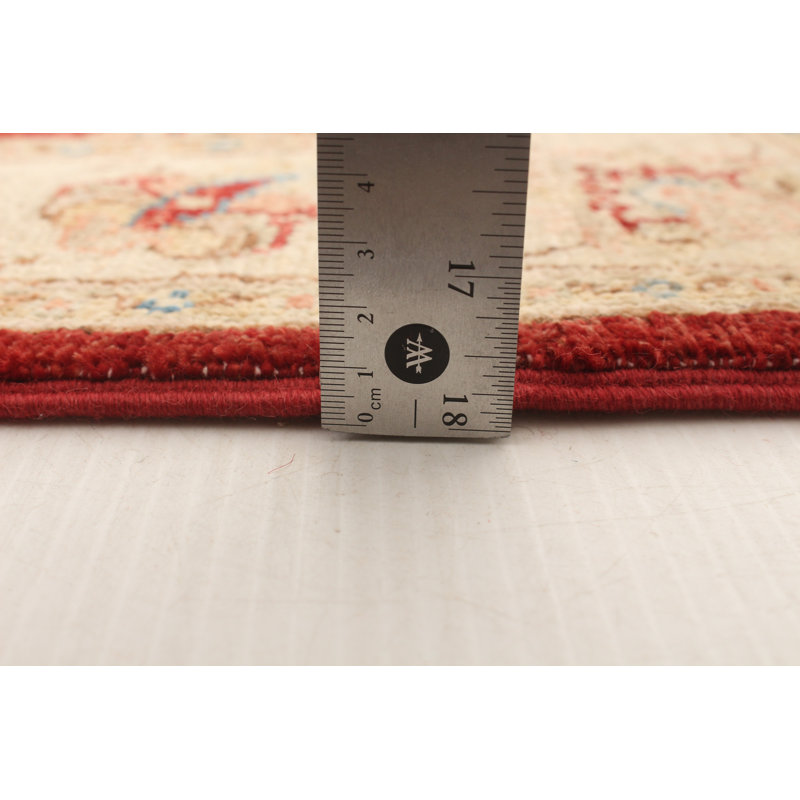 Tapis de couloir unique en laine noué à la main de style nouvel âge 2 pi 9 po x 6 pi 10 po Gyanna