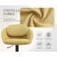 Joutel Swivel Yes Upholstered Chenille Bar Stool