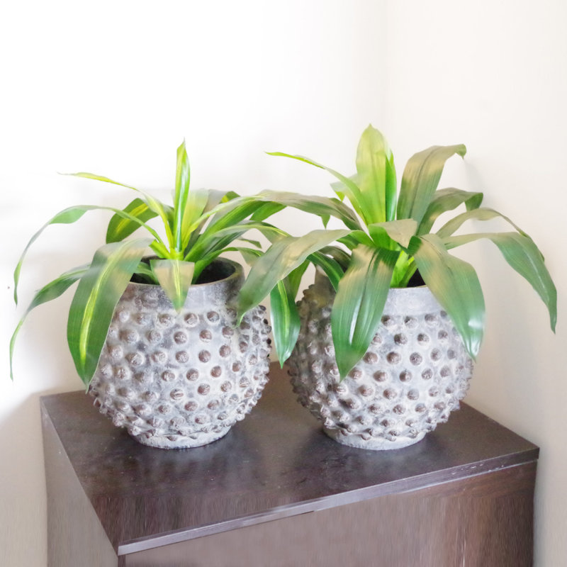Anjeli 40cm Faux Foliage Plant in Pot