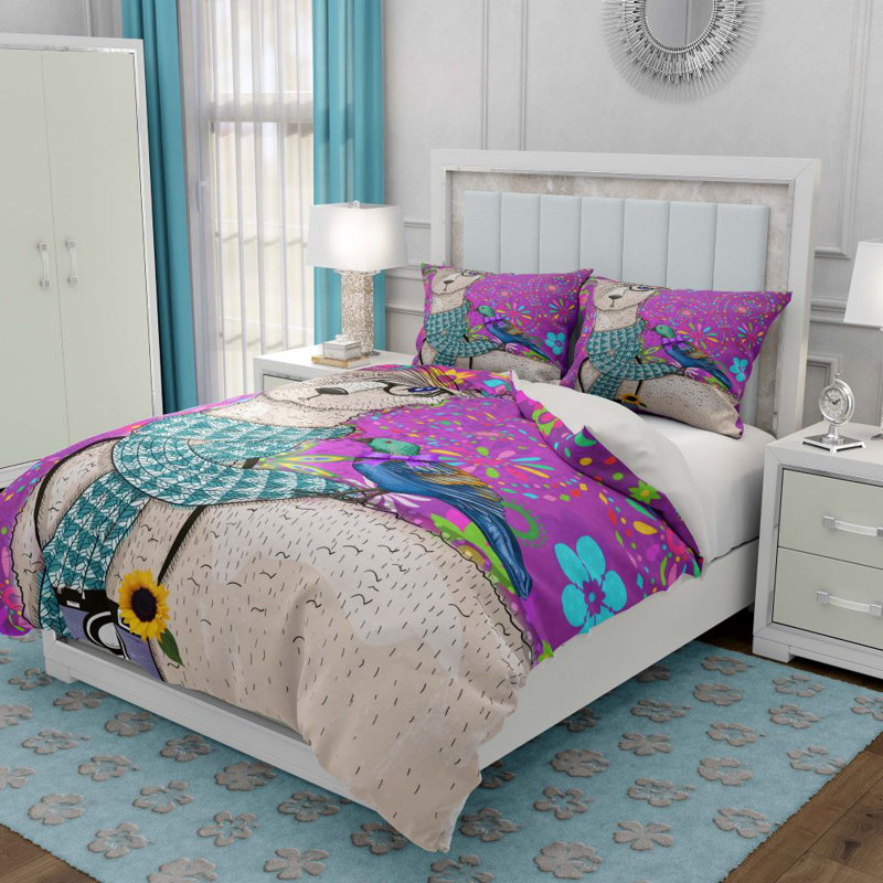 Polyester Duvet Cover, Twin Duvet Cover + 1 Standard Sham