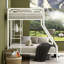 Bunk Bed with Built-in Ladder Included-326890795