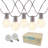 Doyne 100ft Outdoor LED 67 - Bulb Globe String Light (End to End Connectable)-1073445093-1069495538