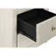 Nightstand,End, Side, Lamp, Storage Drawer, Bedroom, Upholstered, Beige Linen Look, Transitional-983994654