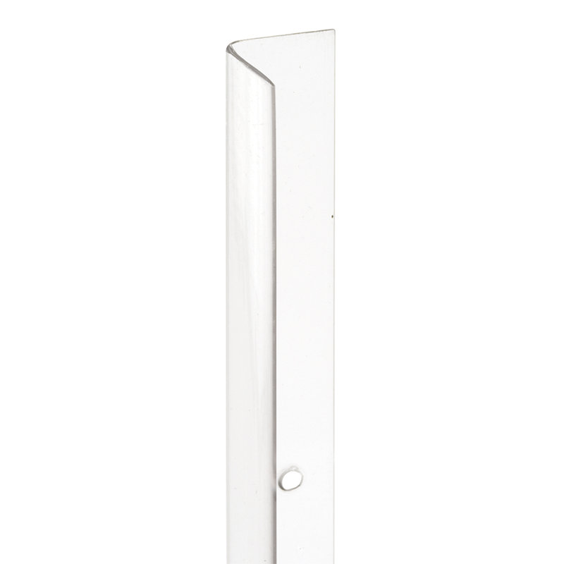49.5'' H x 2.13'' W x 2.13'' D Plastic