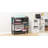 4 Tier Craft Sewing Table Rolling Craft Storage Cart With DIY Pegboard