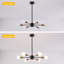 6 - Light Dimmable Sputnik Sphere Chandelier